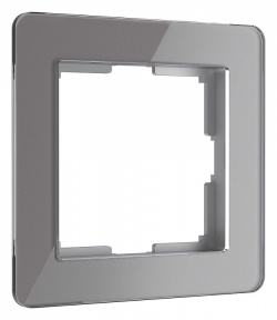 Рамка на 1 пост Werkel Acrylic (графит) W0012704 в интернет-магазине "Галерея света"