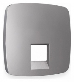 Накладка для розетки RJ-11 или RJ-45 Ambrella Volt OMEGA OP5120 в интернет-магазине "Галерея света"