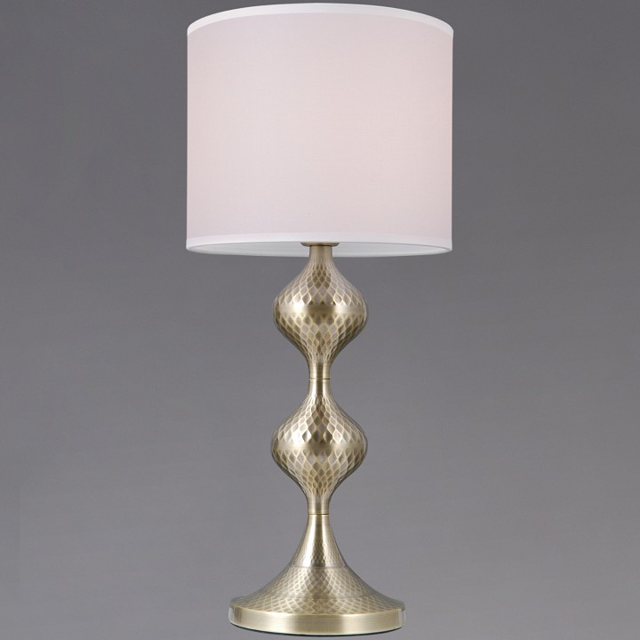 Настольная лампа декоративная ILLUMICO IL0768 IL0768-1TSQ-25AB ELITE в интернет-магазине "Галерея света"