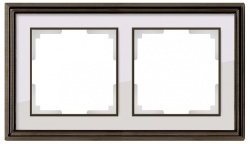Рамка на 2 поста Werkel  WL17-Frame-02 в интернет-магазине "Галерея света"
