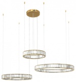 Подвесной светильник Loft it Crystal Ring 10135/3 Gold в интернет-магазине "Галерея света"