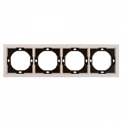 Рамка на 4 поста Stekker Мия 50489 в интернет-магазине "Галерея света"