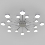 Потолочная люстра Eurosvet Nitrino 90242/16 хром в интернет-магазине "Галерея света"