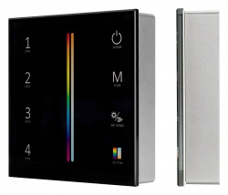 Панель-регулятора цвета RGBW  сенсорный накладной Arlight SMART 28310 в интернет-магазине "Галерея света"
