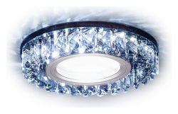 Встраиваемый светильник Ambrella Light S S255 BK в интернет-магазине "Галерея света"