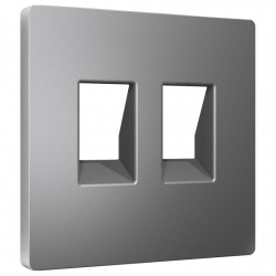 Накладка для розетки RJ-11 или RJ-45 Ambrella Volt ALFA AP6621 в интернет-магазине "Галерея света"