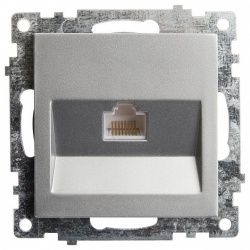 Розетка Ethernet RJ-45 без рамки Stekker Катрин 39585 в интернет-магазине "Галерея света"