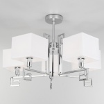Люстра на штанге Eurosvet Alma 60115/5 хром в интернет-магазине "Галерея света"
