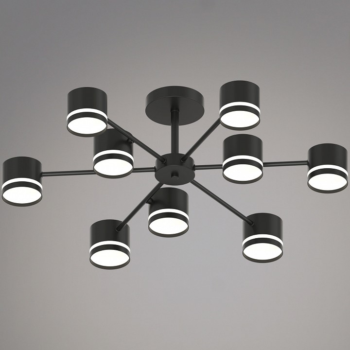 Люстра на штанге 89730-0.3-09 GX53 BK в интернет-магазине "Галерея света"