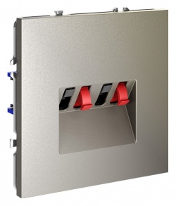 Розетка акустическая без рамки Voltum S70 VLS060304 в интернет-магазине "Галерея света"