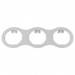 Рамка на 3 светильника Lightstar Domino 214636 в интернет-магазине "Галерея света"