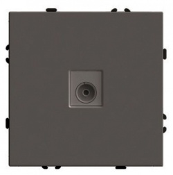 ТВ-розетка без рамки Stekker Эмили 49927 в интернет-магазине "Галерея света"