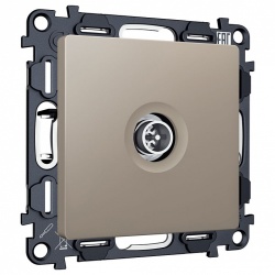 ТВ-розетка оконечная без рамки Ambrella Volt ALFA MA373005 в интернет-магазине "Галерея света"