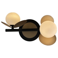 Бра iLedex Savage W4641-2 MBK+SGD в интернет-магазине "Галерея света"