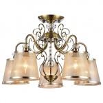 Подвесная люстра Freya Driana FR2405-PL-05-BZ в интернет-магазине "Галерея света"