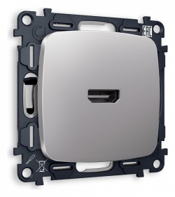 Розетка HDMI без рамки Ambrella Volt OMEGA MO514010 в интернет-магазине "Галерея света"