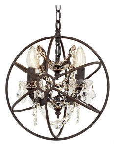Подвесная люстра Loft it Foucaults Orb Crystal LOFT1897/4 в интернет-магазине "Галерея света"