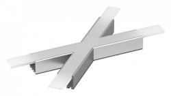 Соединитель угловой X-образный накладной Arlight KLUS 026245 в интернет-магазине "Галерея света"