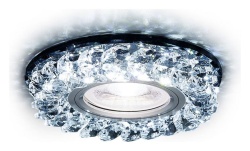 Встраиваемый светильник Ambrella Light Led S257 S257 BK в интернет-магазине "Галерея света"