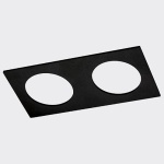 Рамка на 2 светильника Italline SP SP 02 black в интернет-магазине "Галерея света"