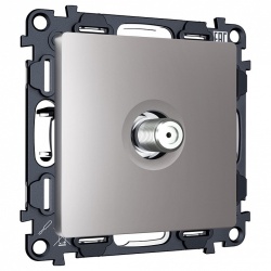 ТВ-розетка без рамки Ambrella Volt ALFA MA513050 в интернет-магазине "Галерея света"