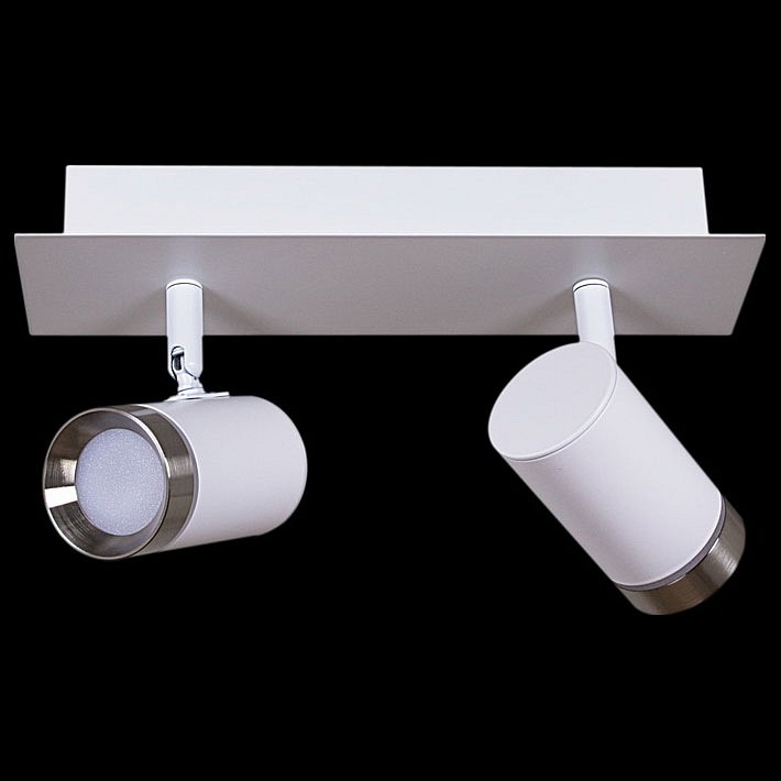 Спот 84281 84281-9.5-002RT LED2*5W WT+SN в интернет-магазине "Галерея света"