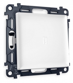 Выключатель проходной одноклавишный с подсветкой Ambrella Volt ALFA MA122035 в интернет-магазине "Галерея света"