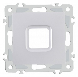 Розетка для вывод кабеля без рамки Arte Milano am-206 206.49-1.silver в интернет-магазине "Галерея света"