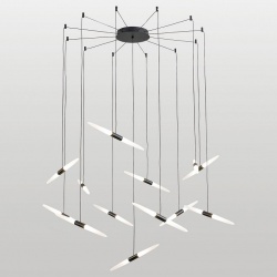 Подвесная люстра Lussole Hopkins LSP-7397 в интернет-магазине "Галерея света"