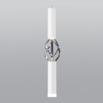 Подвесной светильник Eurosvet Lance 50191/1 LED белый/хром в интернет-магазине "Галерея света"