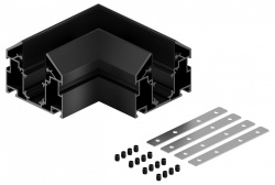 Соединитель угловой L-образный для треков встраиваемых Hesby Lighting ElDeko HSBL_0187 в интернет-магазине "Галерея света"