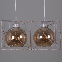 Подвесной светильник 03462-0.4-02 WH+GD в интернет-магазине "Галерея света"