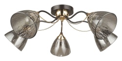 Потолочная люстра Arte Lamp Lily A4366PL-5BK в интернет-магазине "Галерея света"