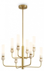 Люстра на штанге Freya Sunspot FR5482CL-08BS в интернет-магазине "Галерея света"