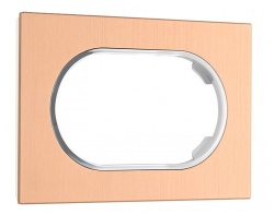 Рамка для двойной розетки Arte Milano am-502.11 502.11-double.pink в интернет-магазине "Галерея света"