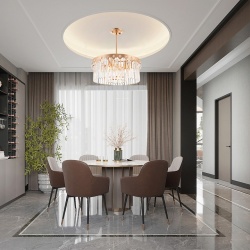 Люстра на штанге Arte Milano Sorrento-8909 378909/6/300/490 GD в интернет-магазине "Галерея света"