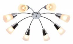 Потолочная люстра Escada Aquilegia 1100/8P Gold в интернет-магазине "Галерея света"