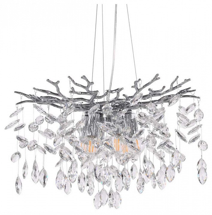 Подвесная люстра Arte Milano Веточка 230110.480.6.E14.D CR в интернет-магазине "Галерея света"