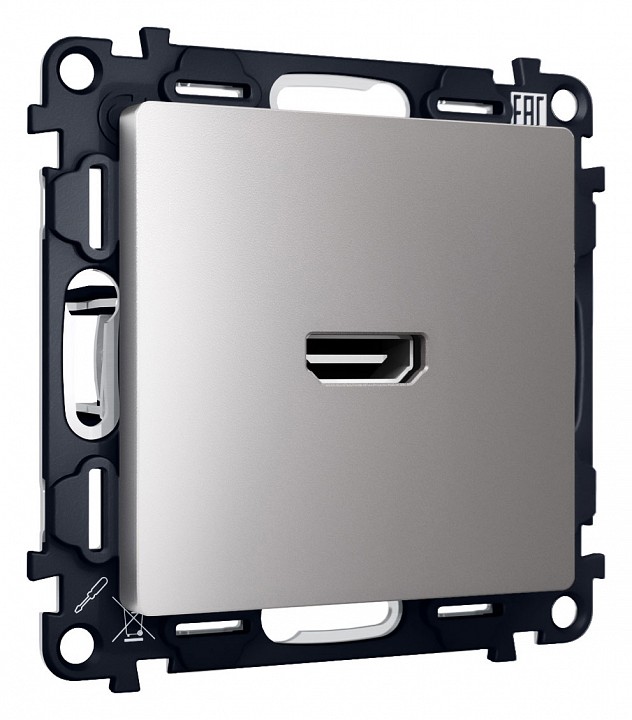 Розетка HDMI без рамки Ambrella Volt ALFA MA514010 в интернет-магазине "Галерея света"