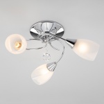 Потолочная люстра Eurosvet Virginia 30100/3 хром в интернет-магазине "Галерея света"