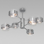 Люстра на штанге Eurosvet Arcada 70127/6 хром в интернет-магазине "Галерея света"