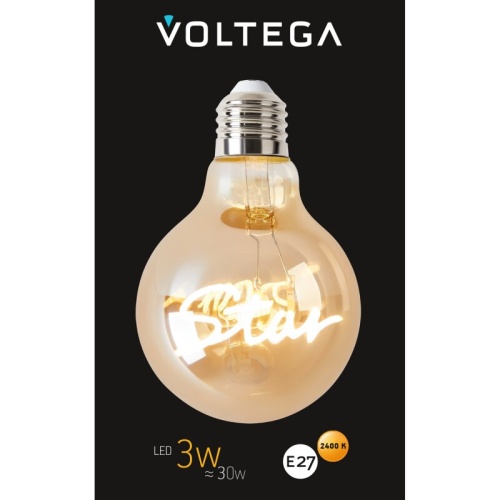 Лампа светодиодная Voltega 271 E27 3Вт 2400K 8583 в Нижнем Новгороде фото 5