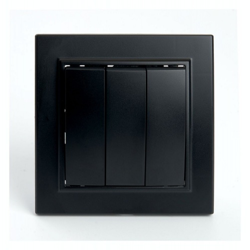 Выключатель трехклавишный Stekker Эрна 39924 в Нижнем Новгороде