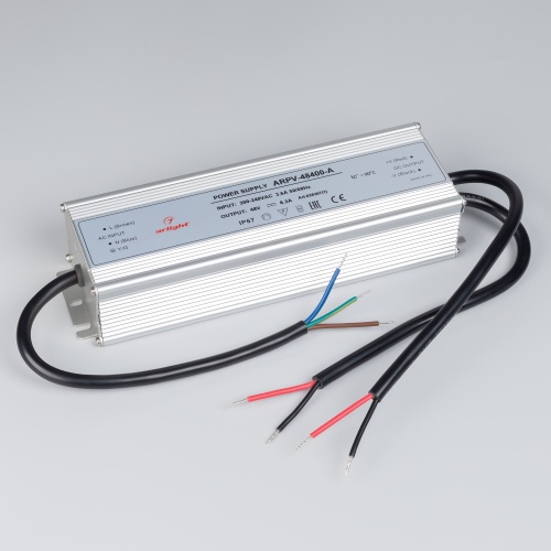 Блок питания ARPV-48400-A (48V, 8.3A, 400W) (Arlight, IP67 Металл, 3 года) в Дзержинске фото 2