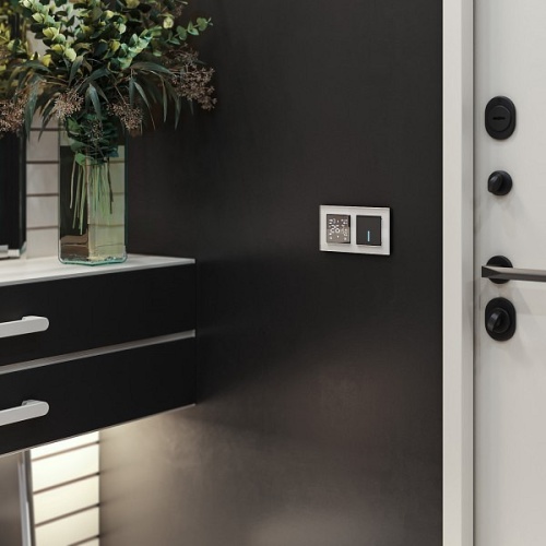 Выключатель сенсорый одноклавишный с подсветкой и функцией Wi-Fi, без рамки Werkel черный W4510608 в Нижнем Новгороде фото 5