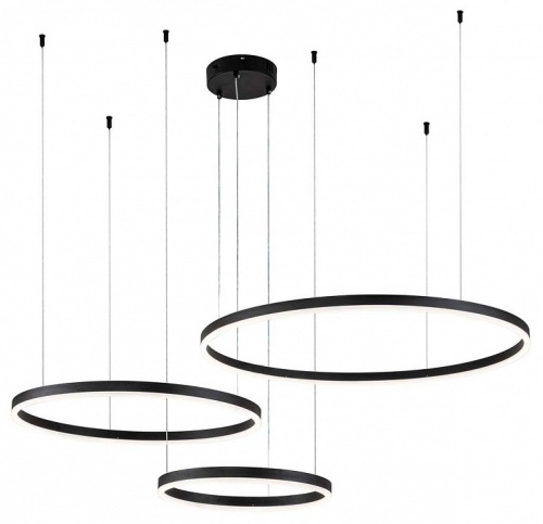 Подвесной светильник Indigo Galass 14001/3P Black в Нижнем Новгороде фото 4