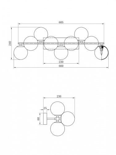 Бра Maytoni Dallas MOD545WL-09G в Омске фото 2