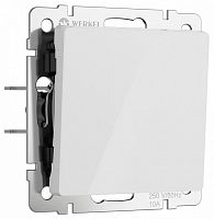 Выключатель проходной одноклавишный без рамки Werkel белый акрил W1112041 в Нижнем Новгороде