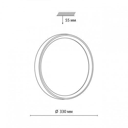 Накладной светильник Sonex Woodi 7627/CL в Кировске фото 2