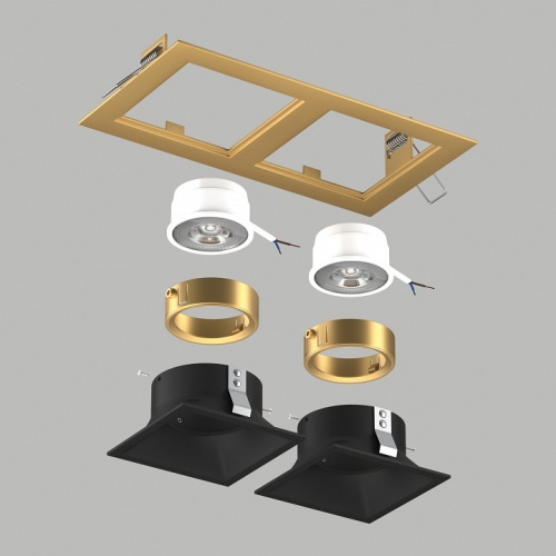 Встраиваемый светильник Lightstar Domino D5230707GMOD в Нижнем Новгороде фото 2